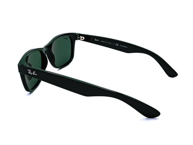 Сонцезахисні окуляри Ray-Ban New Wayfarer RB 2132 901/58 55 мм. TINTED GREEN POLAR. Фото 4