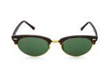 Сонцезахисні окуляри Ray-Ban Clubmaster Oval RB 3946 1304/31 52 мм. TINTED GREEN