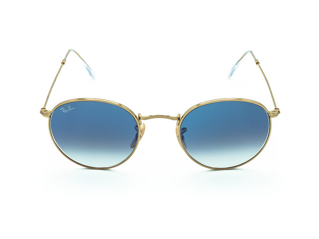 Сонцезахисні окуляри Ray-Ban Round Metal RB 3447-N 001/3F 50 мм. GRADIENT BLUE