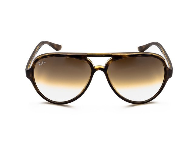 Сонцезахисні окуляри Ray-Ban Cats 5000 RB 4125 710/51 59 мм. GRADIENT BROWN