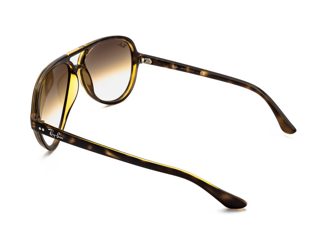 Сонцезахисні окуляри Ray-Ban Cats 5000 RB 4125 710/51 59 мм. GRADIENT BROWN. Фото 4
