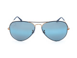 Сонцезахисні окуляри Ray-Ban Aviator Large Metal RB 3025 9156/AJ 58 мм. MIRROR BLUE