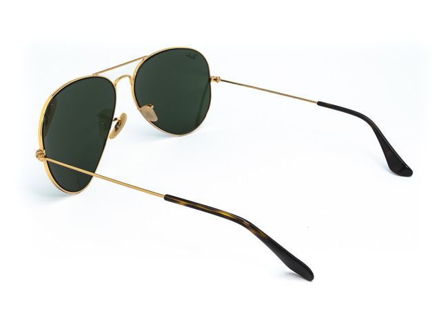 Сонцезахисні окуляри Ray-Ban Aviator Large Metal RB 3025 181 62 мм. TINTED GREEN. Фото 4