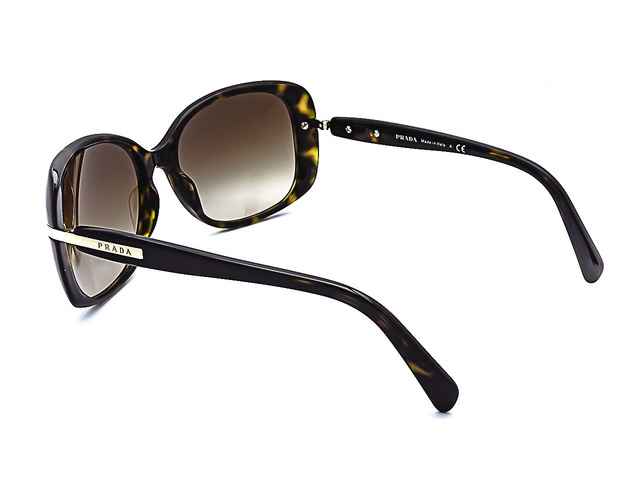 Сонцезахисні окуляри PRADA SPR 08OS 2AU-6S1 57 мм. GRADIENT BROWN. Фото 4
