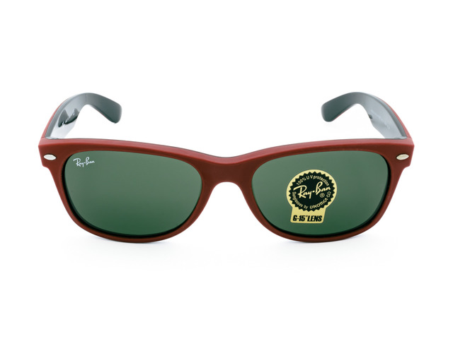 Сонцезахисні окуляри Ray-Ban New Wayfarer RB 2132 6466/31 55 мм. TINTED GREEN