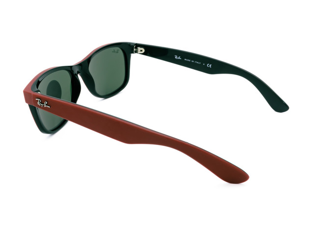 Сонцезахисні окуляри Ray-Ban New Wayfarer RB 2132 6466/31 55 мм. TINTED GREEN. Фото 4