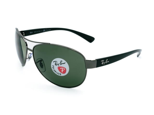 Сонцезахисні окуляри Ray-Ban Active Lifestyle RB 3386 004/9A 63 мм. TINTED GREEN POLAR. Фото 2