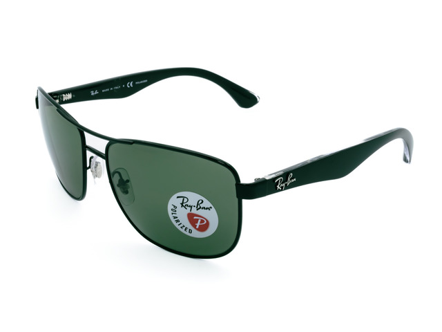 Сонцезахисні окуляри Ray-Ban Active Lifestyle RB 3533 002/9A 57 мм. TINTED GREEN POLAR. Фото 2
