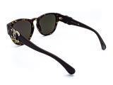 Сонцезахисні окуляри CHANEL 5455-Q-B c714/3 54 мм. TINTED BROWN. Фото 4