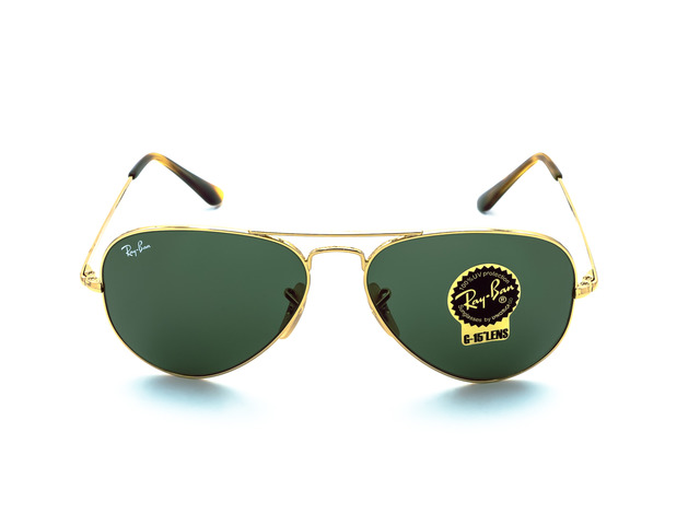 Сонцезахисні окуляри Ray-Ban Aviator RB 3689 9147/31 55 мм. TINTED GREEN