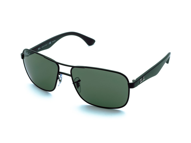 Сонцезахисні окуляри Ray-Ban Highstreet RB 3516 006/9A 59 мм. TINTED GREEN POLAR. Фото 2