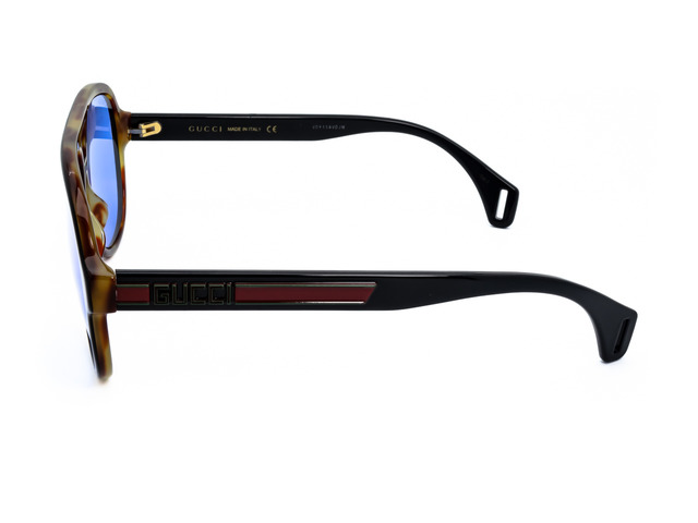 Сонцезахисні окуляри GUCCI GG0463S 004 58 мм. TINTED BLUE. Фото 3