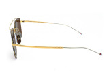 Сонцезахисні окуляри THOM BROWNE TBS 120-A-02 // GLD-SLV 53 мм. TINTED BROWN. Фото 3