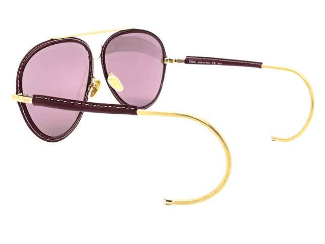 Сонцезахисні окуляри CHLOE CH0080S 002 62мм. TINTED BURGUNDY. Фото 4