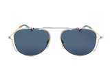 Сонцезахисні окуляри THOM BROWNE TBS 917A 01 // SLV-GLD 56 мм. TINTED GREY 