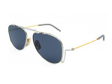 Сонцезахисні окуляри THOM BROWNE TBS 917A 01 // SLV-GLD 56 мм. TINTED GREY . Фото 2