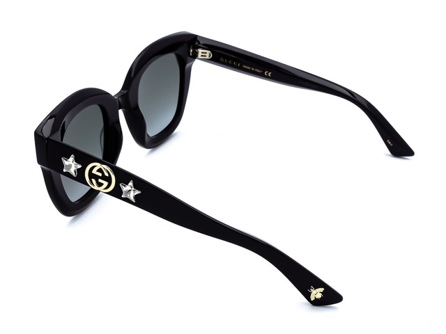 Сонцезахисні окуляри GUCCI GG0208S 001 49 мм. GRADIENT GREY. Фото 4