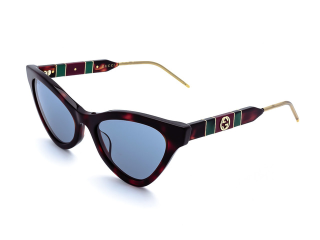 Сонцезахисні окуляри GUCCI GG0597S 002 55 мм. TINTED BLUE