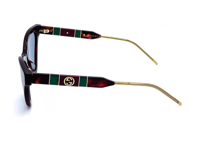Сонцезахисні окуляри GUCCI GG0597S 002 55 мм. TINTED BLUE. Фото 3