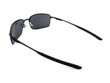 Сонцезахисні окуляри OAKLEY SQUARE WIRE OO4075-05 60мм. BLACK IRIDIUM POLAR. Фото 4