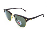 Сонцезахисні окуляри Ray-Ban Clubmaster RB 3016 990/58 51мм. TINTED GREEN POLAR. Фото 2