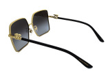 Сонцезахисні окуляри DOLCE&GABBANA DG 2279 02/8G 60 мм. GRADIENT GREY. Фото 4