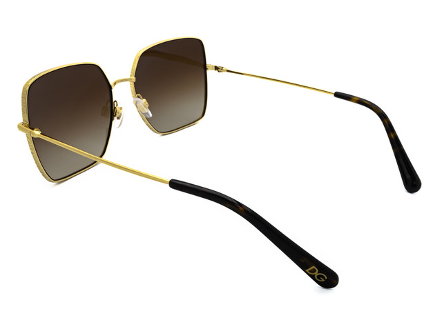 Сонцезахисні окуляри DOLCE & GABBANA DG 2242 02/13 57 мм. GRADIENT BROWN. Фото 4