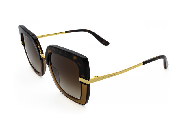 Сонцезахисні окуляри DOLCE & GABBANA DG 4373 3256/13 52 мм. GRADIENT BROWN
