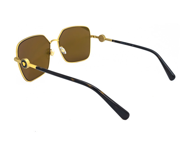 Сонцезахисні окуляри VERSACE 2227 1410/5A 59 мм. MIRROR GOLD. Фото 4