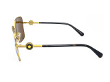 Сонцезахисні окуляри VERSACE 2227 1410/5A 59 мм. MIRROR GOLD. Фото 3