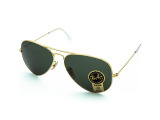 Сонцезахисні окуляри Ray-Ban Aviator Large Metal RB 3025 W3400 58 мм. TINTED GREEN. Фото 2