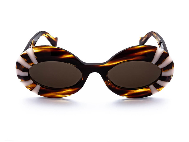 Сонцезахисні окуляри LOEWE LW40091I 56E 52 мм. TINTED BROWN