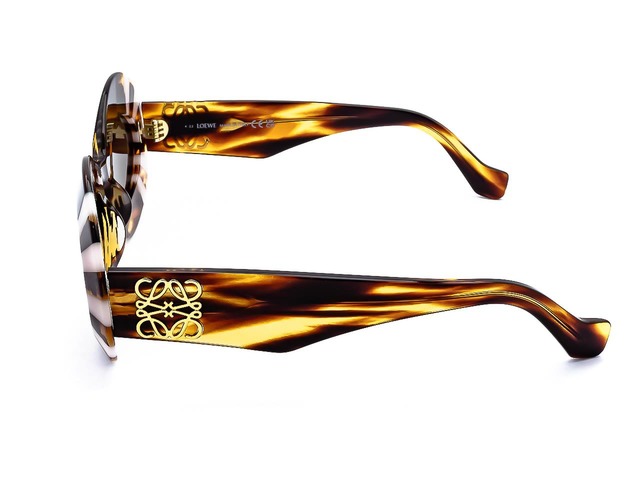 Сонцезахисні окуляри LOEWE LW40091I 56E 52 мм. TINTED BROWN. Фото 3