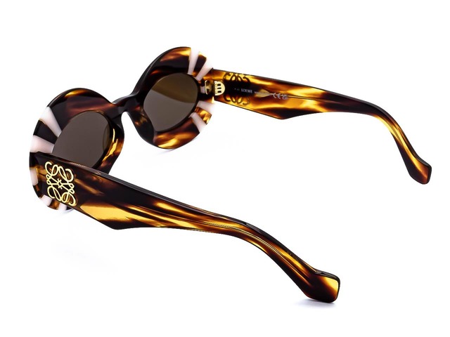 Сонцезахисні окуляри LOEWE LW40091I 56E 52 мм. TINTED BROWN. Фото 4
