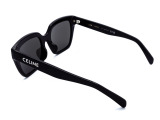 Сонцезахисні окуляри CELINE CL40198F 01A 56 мм.TINTED GREY. Фото 4
