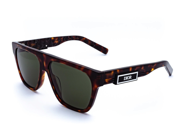Сонцезахисні окуляри Dior B23 S3I 20C0 57 мм. TINTED GREEN