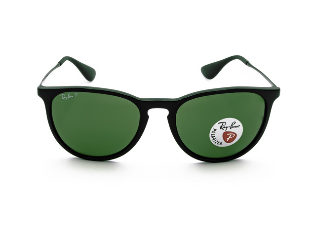 Сонцезахисні окуляри Ray-Ban Erika RB 4171 601/2P 54 мм. TINTED GREEN POLAR