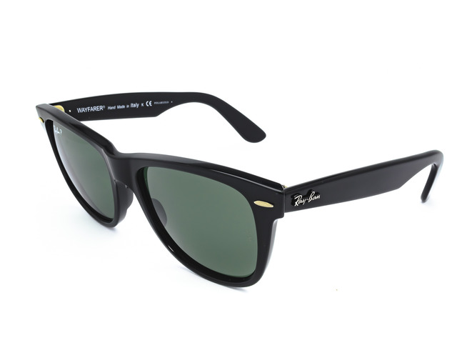 Сонцезахисні окуляри Ray-Ban Original Wayfarer RB 2140 901/58  54мм. TINTED GREEN POLAR. Фото 2