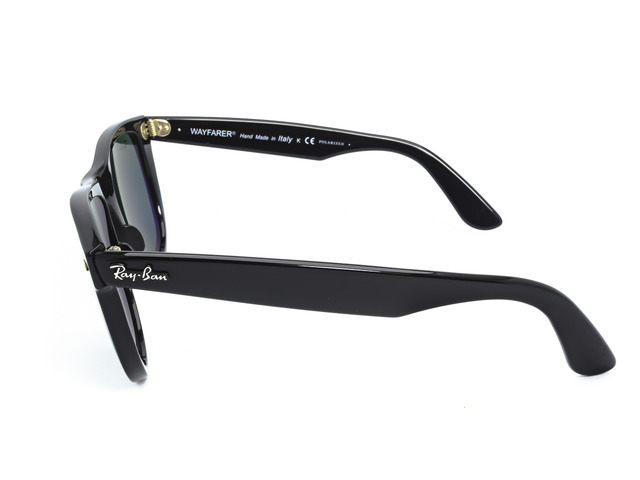 Сонцезахисні окуляри Ray-Ban Original Wayfarer RB 2140 901/58  54мм. TINTED GREEN POLAR. Фото 3