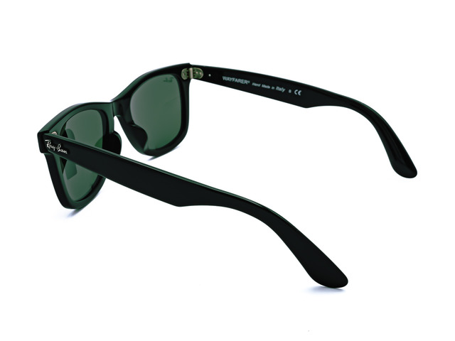 Сонцезахисні окуляри Ray-Ban Wayfarer RB2140-F 901 52 мм. TINTED GREEN. Фото 4