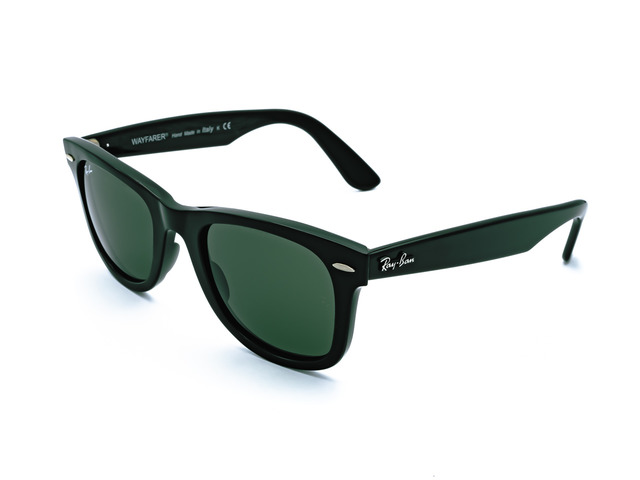 Сонцезахисні окуляри Ray-Ban Wayfarer RB 4340 601 50 мм. TINTED GREEN. Фото 2