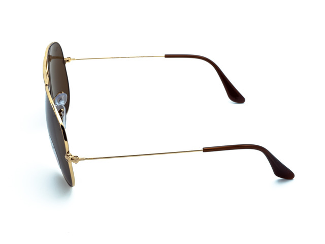 Сонцезахисні окуляри Ray-Ban Aviator Large Metal RB 3025 001/57 58 мм. TINTED BROWN POLAR. Фото 3