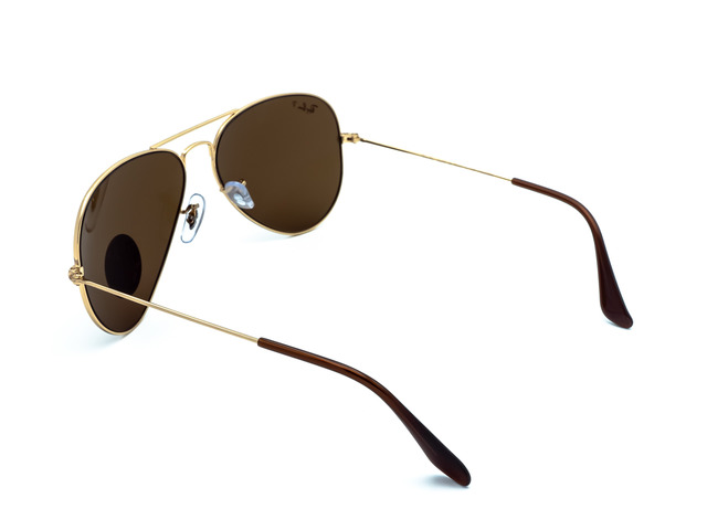 Сонцезахисні окуляри Ray-Ban Aviator Large Metal RB 3025 001/57 58 мм. TINTED BROWN POLAR. Фото 4