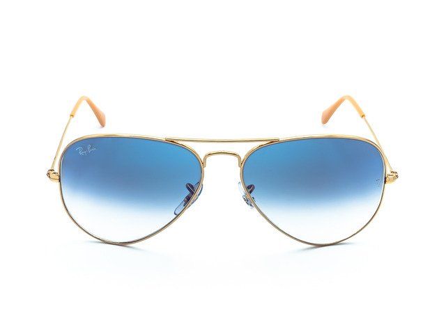 Сонцезахисні окуляри Ray-Ban Aviator Large Metal RB 3025 001/3F 55 мм. GRADIENT BLUE