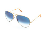 Сонцезахисні окуляри Ray-Ban Aviator Large Metal RB 3025 001/3F 55 мм. GRADIENT BLUE. Фото 2