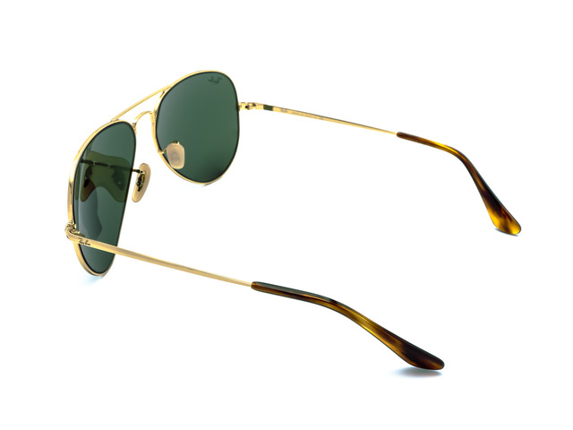 Сонцезахисні окуляри Ray-Ban Aviator RB 3689 9147/31 58 мм. TINTED GREEN. Фото 4