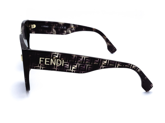 Сонцезахисні окуляри FENDI FE40017F 55B 56 мм. GRADIENT GREY. Фото 3