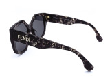 Сонцезахисні окуляри FENDI FE40017F 55B 56 мм. GRADIENT GREY. Фото 4