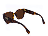 Сонцезахисні окуляри FENDI FE40070I 53E 54 мм. TINTED BROWN . Фото 4