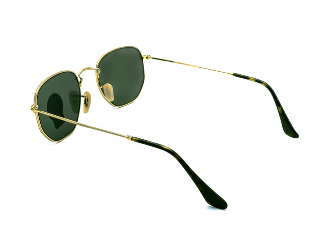 Сонцезахисні окуляри Ray-Ban Hexagonal Flat Lenses RB 3548-N 001/58 51 мм. TINTED DARK GREEN POLAR. Фото 4
